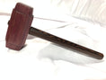 Load image into Gallery viewer, Thors Hammer Woodworking Mallet Purpleheart Head with Wenge Handle Kings Fine Woodworking
