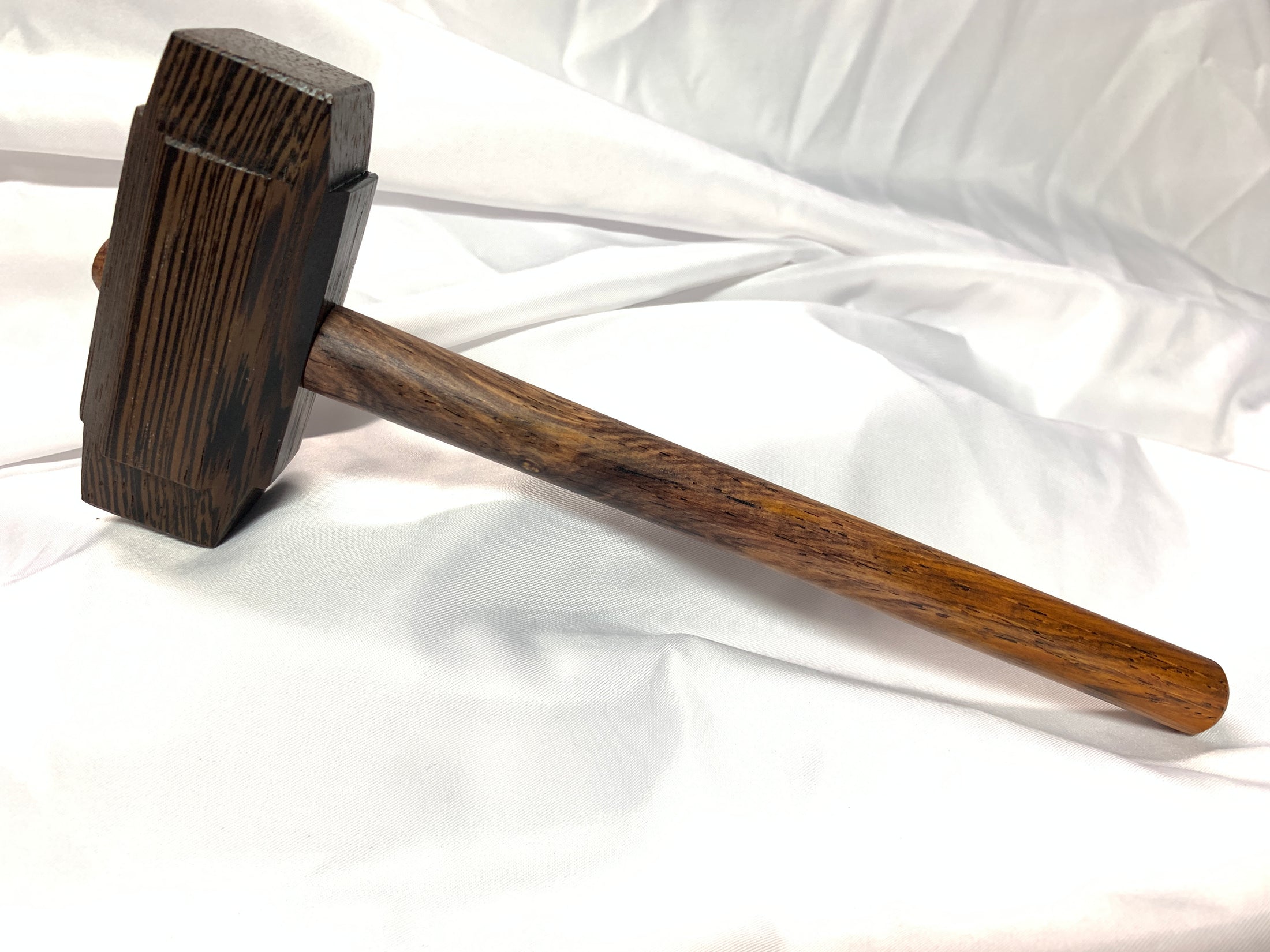 Thors Hammer Woodworking Mallet Wenge Head with Cocobolo Handle Kings Fine Woodworking