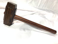 Load image into Gallery viewer, Thors Hammer Woodworking Mallet Wenge Head with East Indian Rosewood Handle Kings Fine Woodworking
