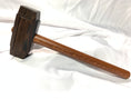 Load image into Gallery viewer, Thors Hammer Woodworking Mallet Wenge Head with Leopardwood Handle Kings Fine Woodworking
