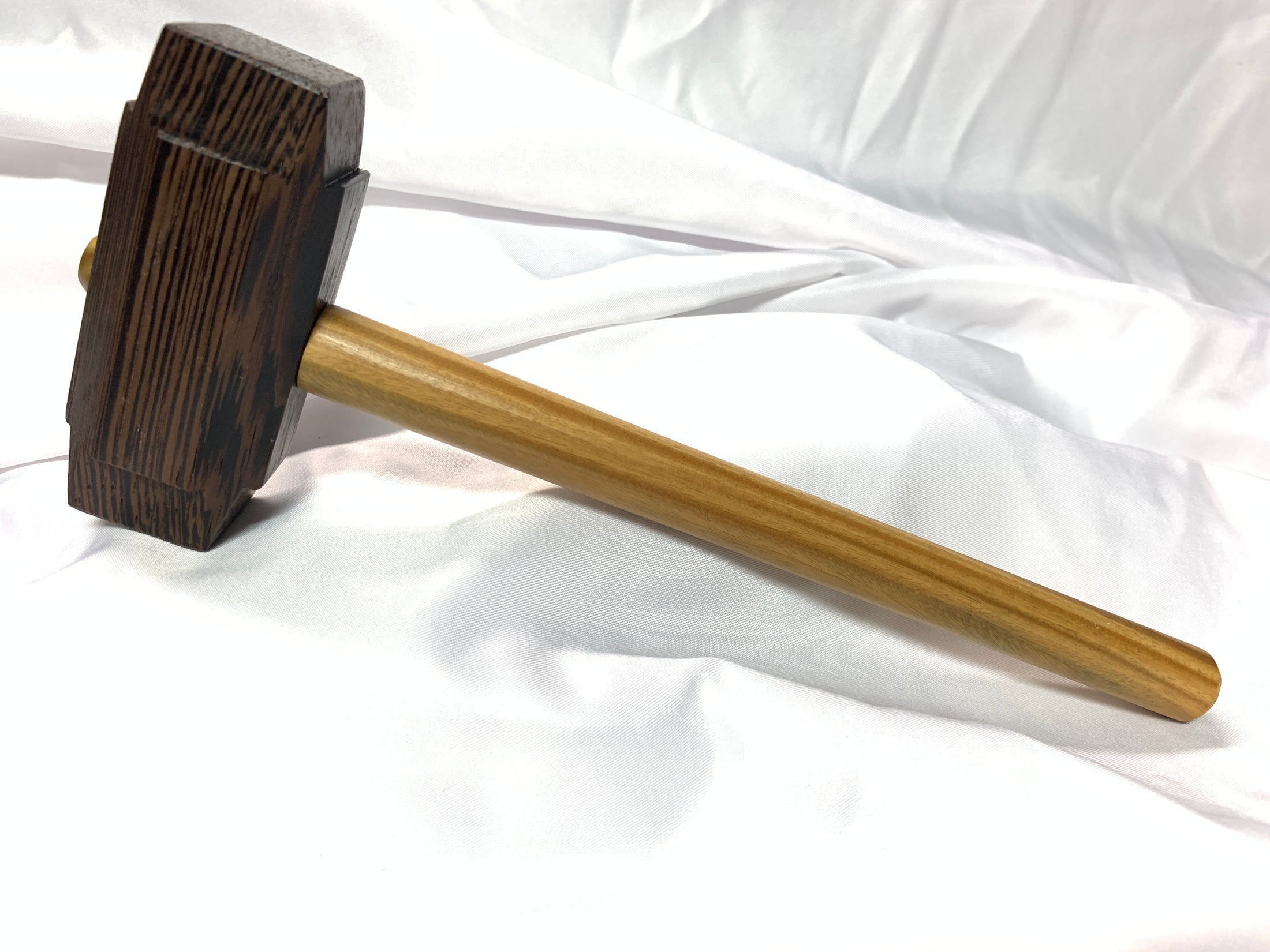 Thors Hammer Woodworking Mallet Wenge Head with Lignum Vitae Handle Kings Fine Woodworking