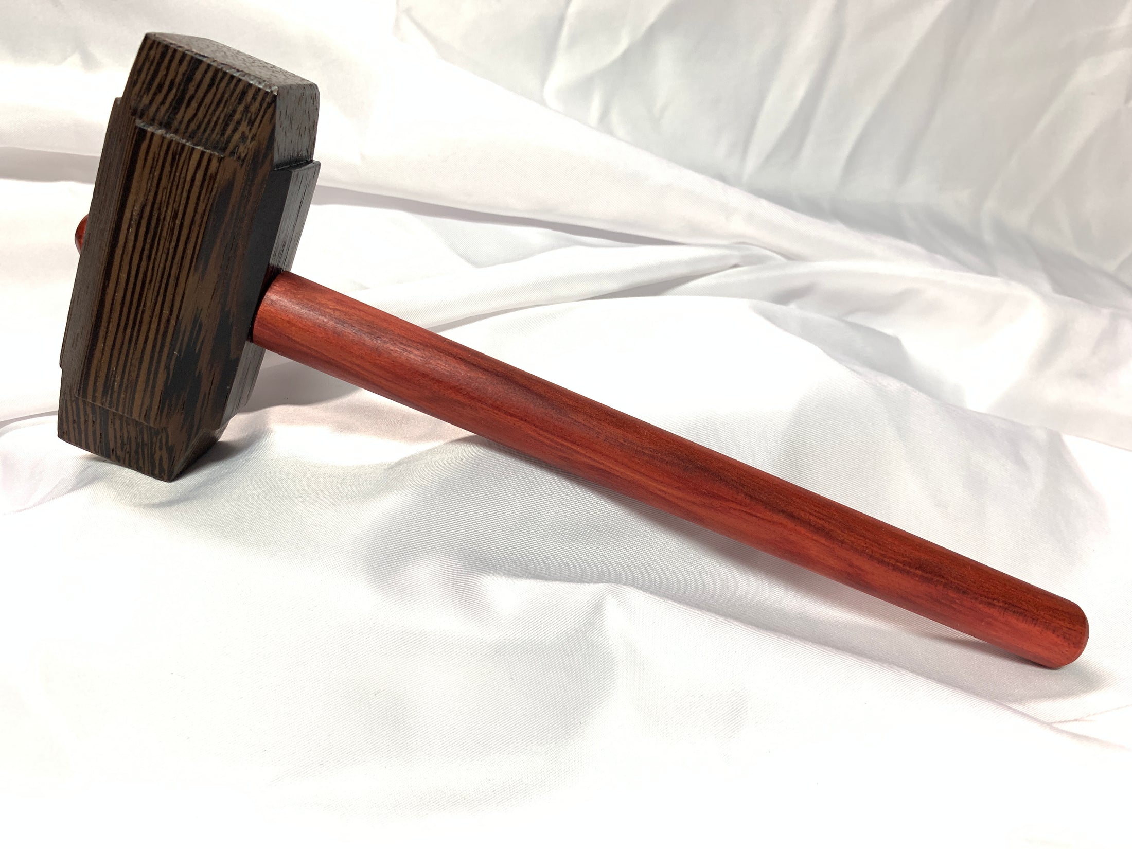 Thors Hammer Woodworking Mallet Wenge Head with Redheart Handle Kings Fine Woodworking