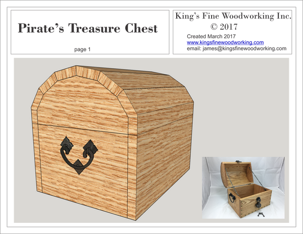 Plans for the Pirates Treasure Chest
