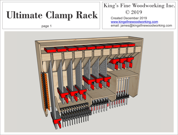 Plans for the Ultimate Clamp Rack