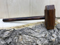 Load image into Gallery viewer, Micro Size woodworking Thor's hammer Mallet cocobolo Head cocobolo Handle
