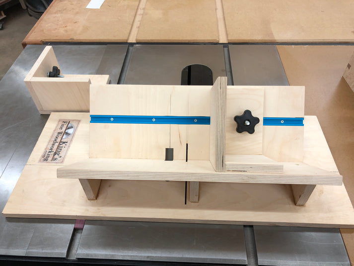 Miter Spline & Dovetail Key Jig – King's Fine Woodworking Inc