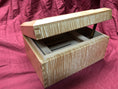 Load image into Gallery viewer, Cigar Humidor made from Highly Figured Tiger Maple
