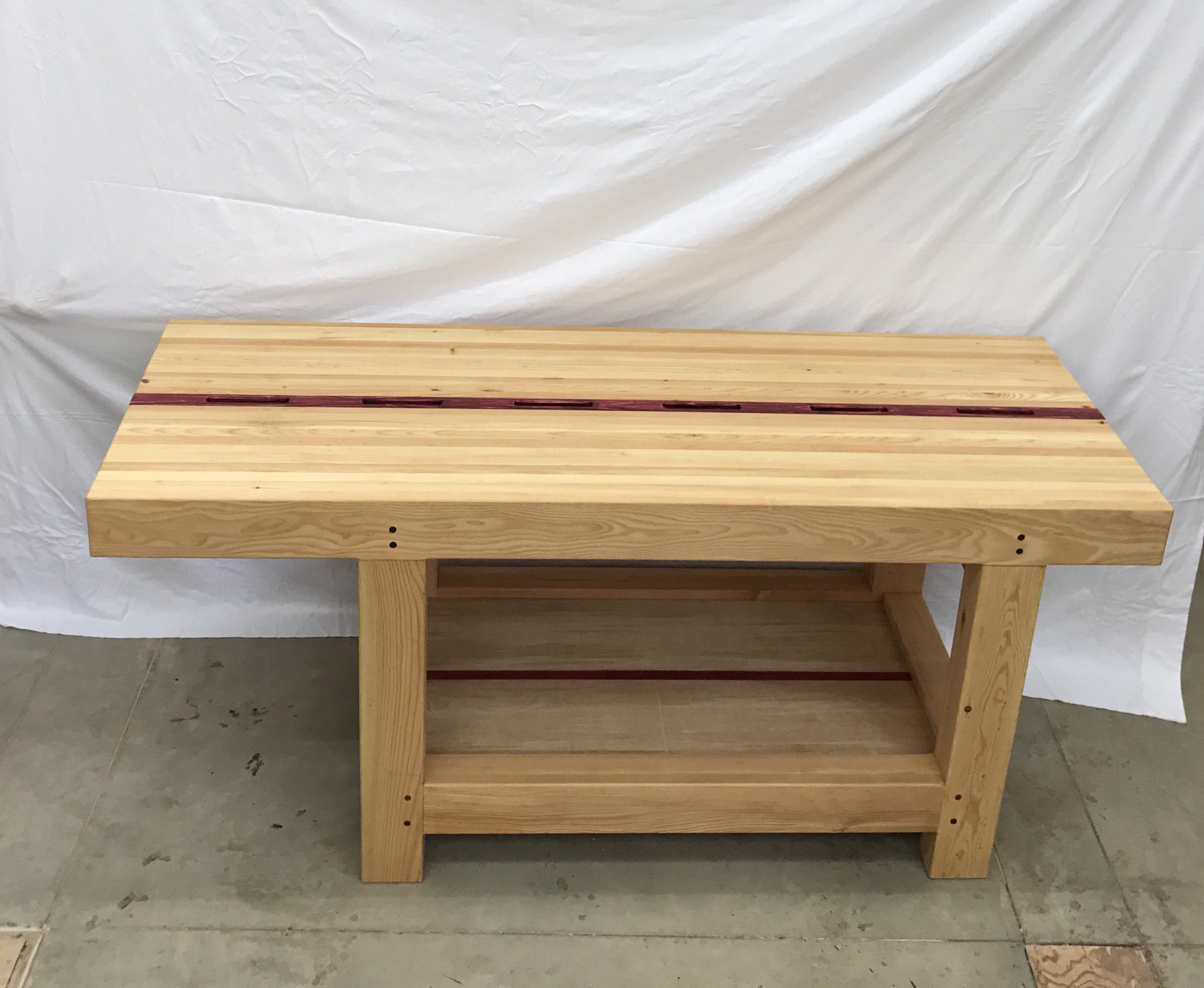 Split Level Timber Bench Split-Top Roubo Woodworking Bench – King's Fine Woodworking Inc