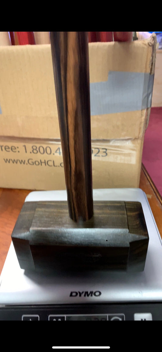 Solid Ebony Thor’s Hammer Woodworking Mallet