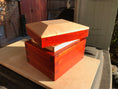 Load image into Gallery viewer, Padauk & Figured Maple Keepsake Box

